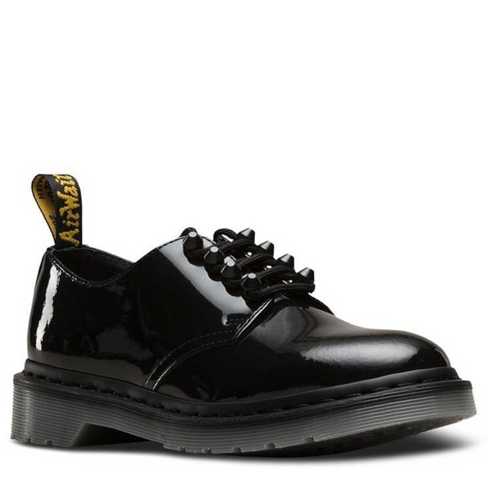 Dr. Martens Smith Stud Patent Leather Shoes